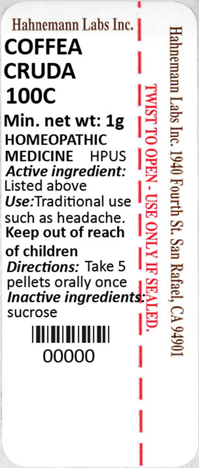 Coffea Cruda 100C 1g - Coffea Cruda 100C 1g